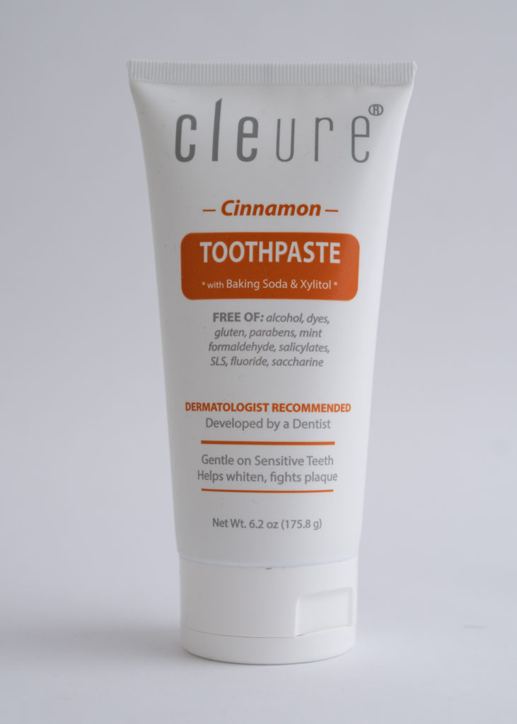 Cleure Cinnamon Toothpaste | Fibro Pharmacy