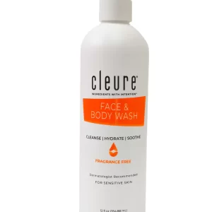 Cleure Gentle Hypoallergenic Face & Body Wash